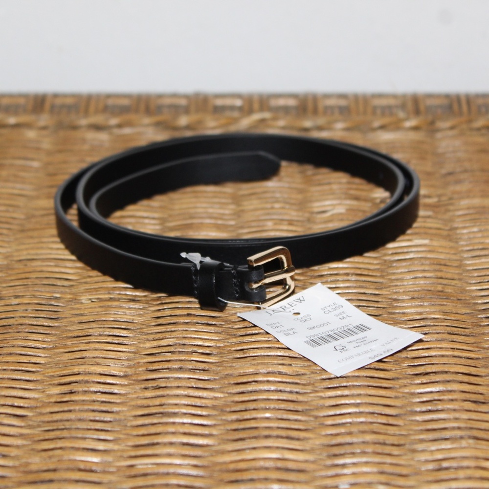 J. Crew.  Genuine Italian Leather Belt. Sz. M/L or L/XL